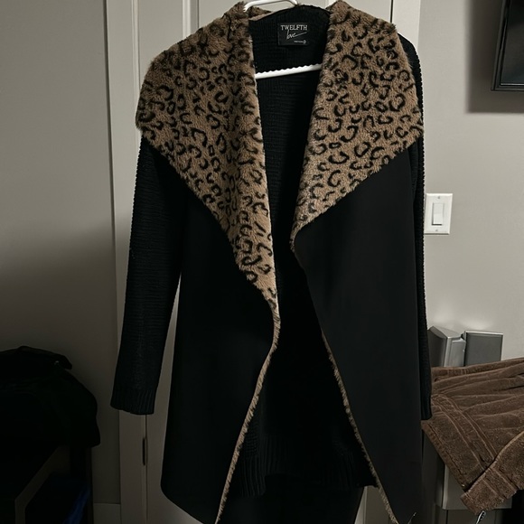 LEOPARD CARDIGAN - Picture 1 of 1